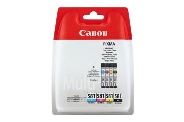 CANON Multipack Tinte XXL BKCMY CLI-581XXL Pixma TR7550 4x11.7ml