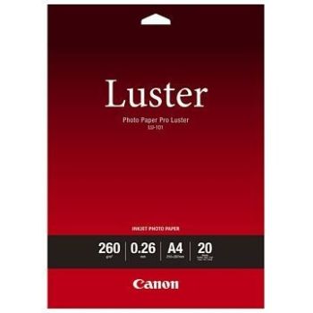 CANON Photo Paper Pro Luster A4 LU101A4 InkJet, 260g 20 Blatt