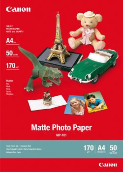 CANON Matte Photo Paper A4 MP101A4 InkJet, 170g 50 Blatt