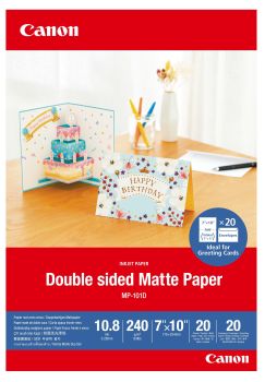 CANON Doub.Matte Photo Paper 18x25cm MP101DA4 Double sided 20 Blatt