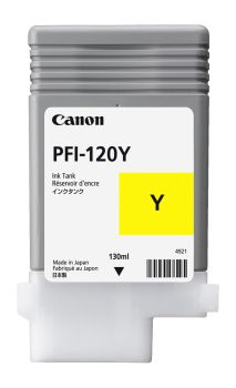 CANON Tintenpatrone yellow PFI-120Y iPF TM 200/305 130ml