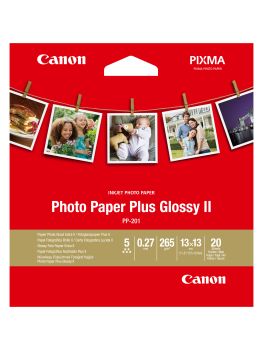 CANON Photo Paper Plus 265g 13x13cm PP2015x5 InkJet glossy II 20 Blatt