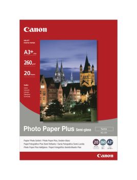 CANON Photo Paper Semi-gloss A3+ SG201A3+ PIXMA, 260g 20 Blatt