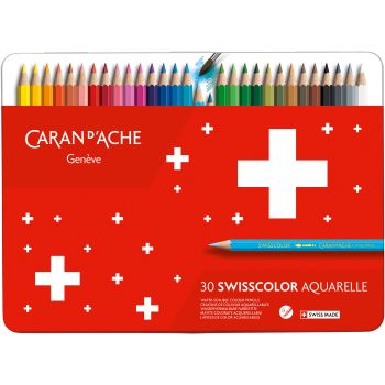 CARAN D'ACHE Farbstifte Swisscolor 1285.73 ass. 30 Stück