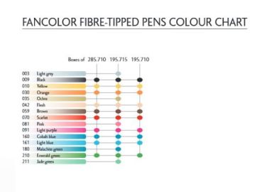 CARAN D'ACHE Fasermalstift Fancolor Maxi 195.003 hellgrau