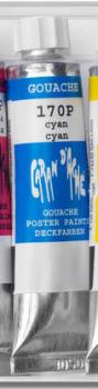 CARAN D'ACHE Deckfarbe Gouache 10ml 2003.170 cyan Tube