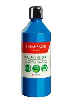 CARAN D'ACHE Deckfarbe Gouache Eco 500ml 2373.170 cyan flüssig