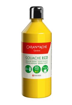 CARAN D'ACHE Deckfarbe Gouache Eco 500ml 2373.240 gelb flüssig