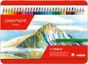 CARAN D'ACHE Farbstifte Pablo 666.330 30 Farben