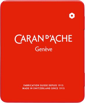 CARAN D'ACHE Wachsmalkreide Neocolor 1 7000.310 10 Farben Metallbox