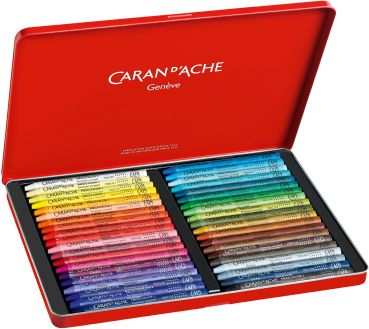 CARAN D'ACHE Wachsmalkreide Neocolor 1 7000.340 40 Farben ass. Metallbox