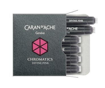 CARAN D'ACHE Tintenpatrone 8021.080 Divine Pink 6 Stück