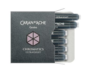 CARAN D'ACHE Tintenpatrone 8021.099 Ultraviolet 6 Stück