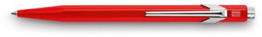 CARAN D'ACHE Kugelschreiber 849 Metall 849.070 rot, refill, Schrift blau