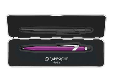 CARAN D'ACHE Kugelschreiber 849 Colormat-X 849.605 violet, Slimpack