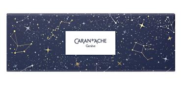 CARAN D'ACHE Kugelschreiber 849 PNM849.024 Cosmic blau/gold 10 Stück