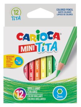 CARIOCA Farbstift Mini Tita 3mm 42323 12 Stück