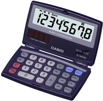 CASIO Taschenrechner SL-100VER-SA EURO