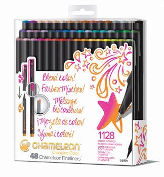 CHAMELEON Fineliner Set 0.3mm FL4801 48 Farben Bold