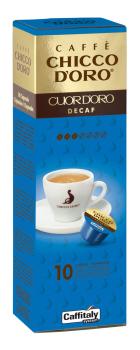 CHICCO D'ORO Kaffee Caffitaly 802284 Cuor d'Oro Decaf 10 Stück