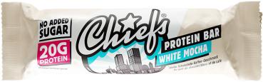 CHIEFS Protein Bar White Mocha 5258 55g, 12 Stk.