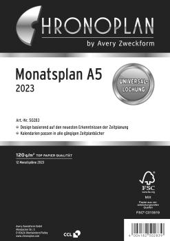 CHRONOPLAN Monatspläne 2024 50284Z.24 A5