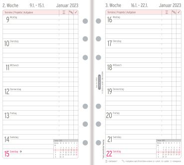 CHRONOPLAN Wochenplan 2024 50554Z.24 1W/1S