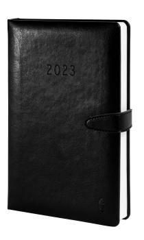 CHRONOPLAN Chronobook Business 2024 50814Z.24 A5, schwarz, 1T/1S