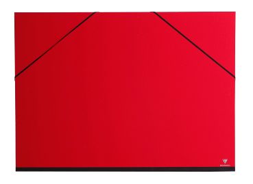 CLAIREFONTAINE Zeichenmappe 52x72cm 144405C rot