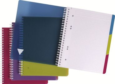 CLAIREFONTAINE LINICOLOR Heft A5+ 329755 5mm 90 Blatt