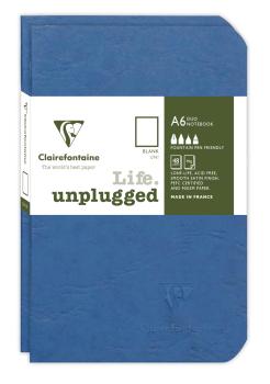 CLAIREFONTAINE AGEBAG Set 2 Hefte 9X14cm 734184C liniert blau 48 Bl