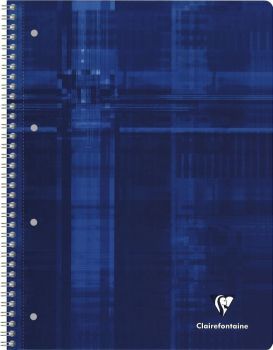 CLAIREFONTAINE Spiralheft Studium A4 8256 liniert, ass. 80 Blatt