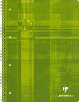 CLAIREFONTAINE Spiralheft Studium A4 8256 liniert, ass. 80 Blatt