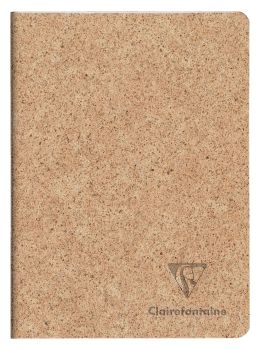 CLAIREFONTAINE Notizheft Jeans & Cocoa 83524C A5 liniert cocoa 48 Blatt