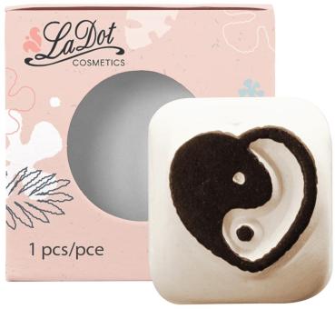 COLOP LaDot Tattoo Stempel 156374 yin yang heart klein