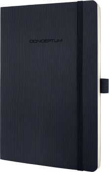 CONCEPTUM Notizbuch SC A5 CO309 black, Dot-Lineatur, 194 S.