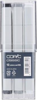 COPIC Marker Classic 20075152 Grau-Set NG, 12 Stück