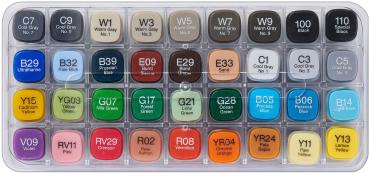 COPIC Marker Classic 20075158 Basis-Set, 36 Stück