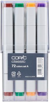 COPIC Marker Classic 20075160 Set A, 72 Stück