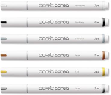 COPIC Marker acrea Set Essentials 20077600 6 Farben