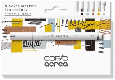 COPIC Marker acrea Set Essentials 20077600 6 Farben