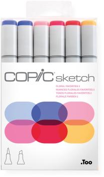 COPIC Marker Sketch 21075669 Set Floral Favorite 2,6 Stück