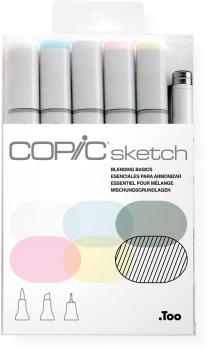 COPIC Marker Sketch 21075682 Set Blending Basic, 6 Stück