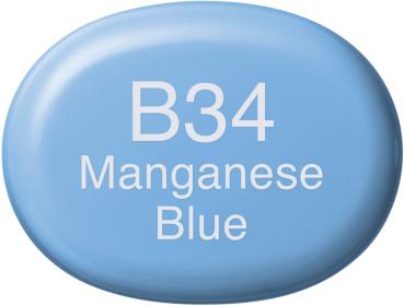 COPIC Marker Sketch 2107574 B34 - Manganese Blue