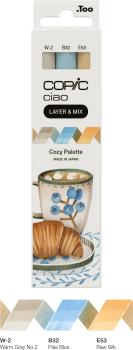 COPIC Marker Ciao 220750305 Cozy Palette 3 Stück