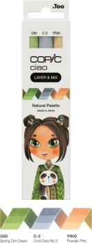 COPIC Marker Ciao 220750309 Natural Palette 3 Stück