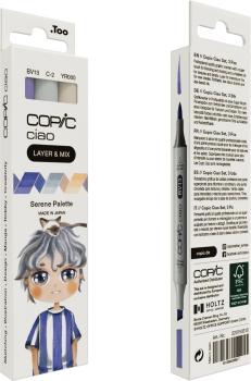 COPIC Marker Ciao 220750310 Serene Palette 3 Stück