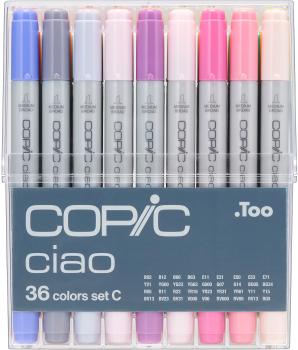 COPIC Marker Ciao 22075363 36er Set C