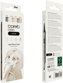 COPIC Marker Ciao Shade Set 22075421 Light Warm Gray 4 Stück