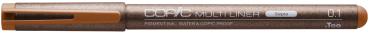 COPIC Multiliner 0.1mm 22075502 sepia